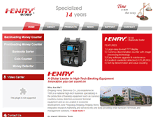 Tablet Screenshot of henry-tech.com